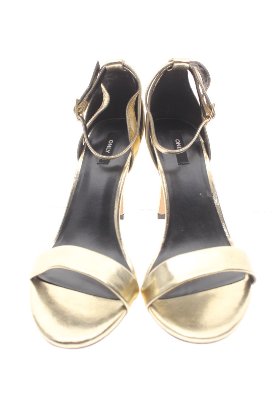 Sandalias tacon de Only de la talla 41, de color dorado de