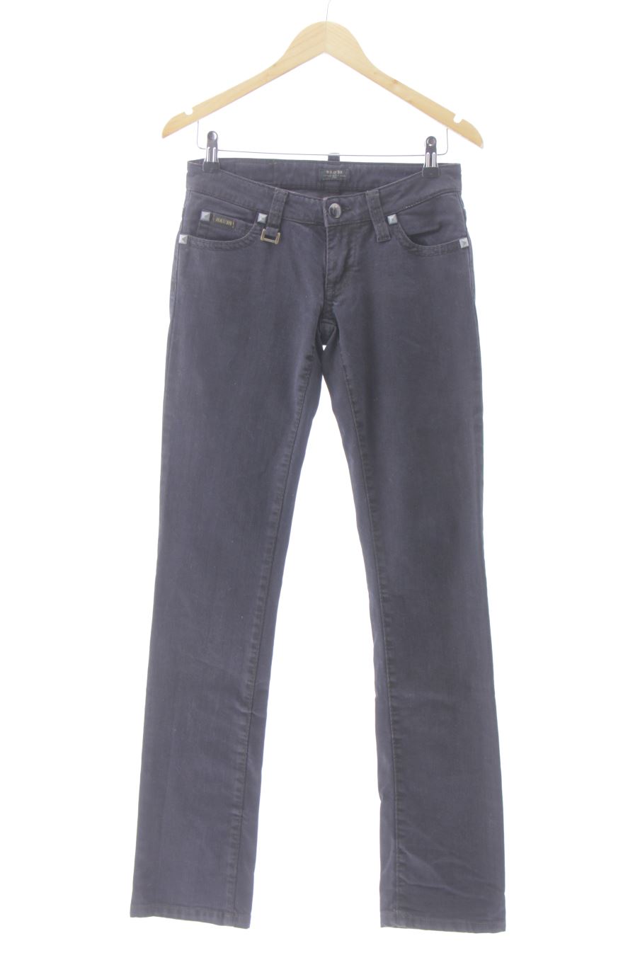Jeans RAER de la taille 38, de couleur noir de denim