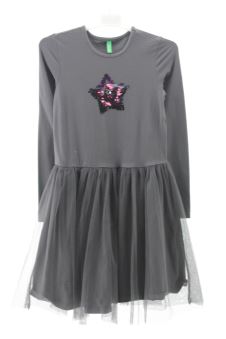 Aufwändiges Kleid 122 Benetton