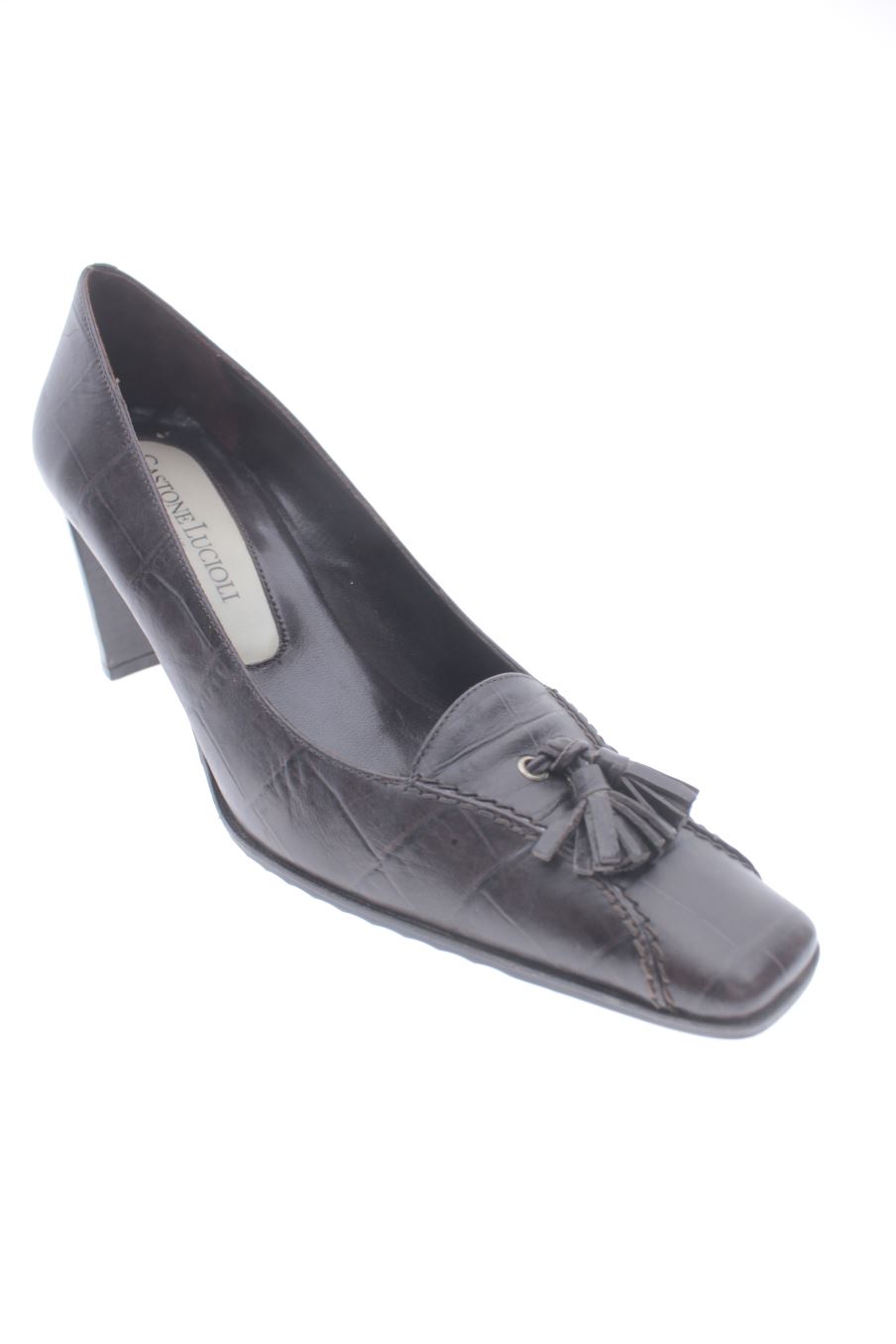 Chaussures à talons de Gastone Lucioli de la taille 37, de couleur marron de