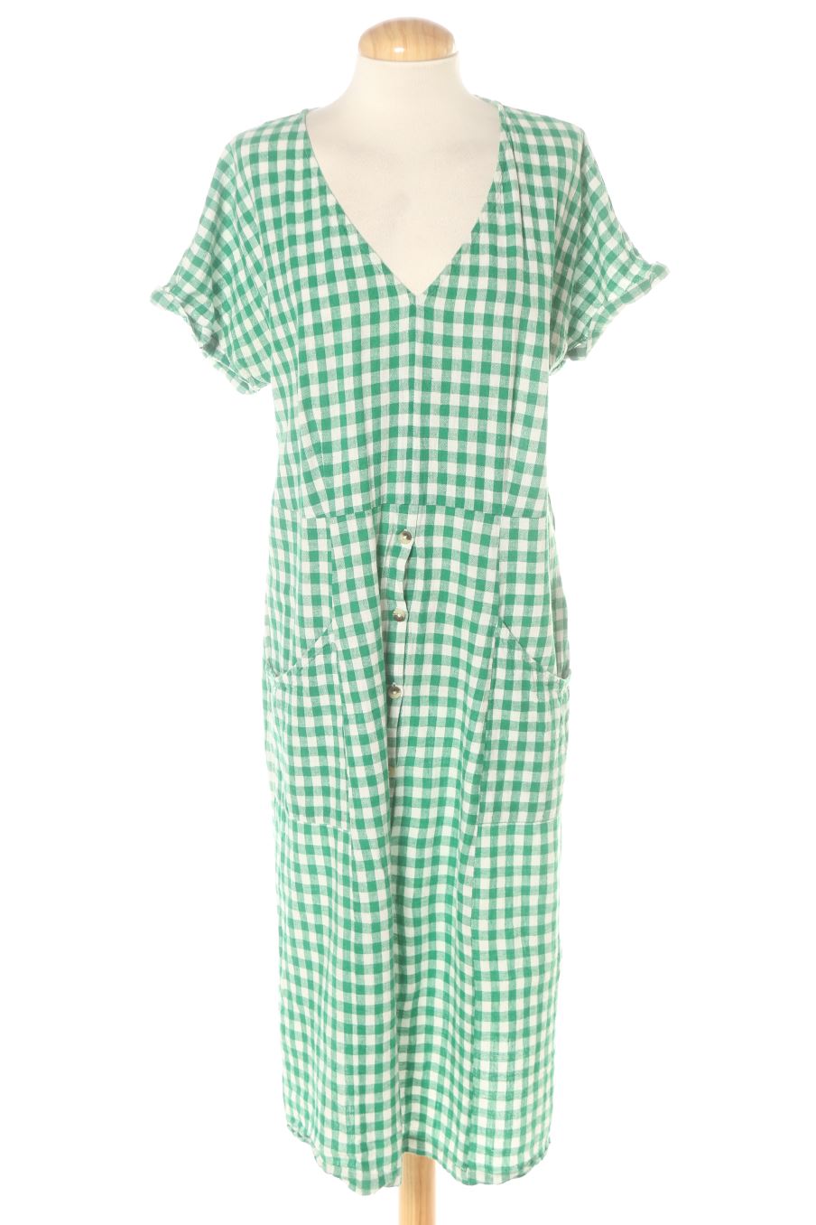 Einfaches Kleid von Violeta (by Mango ) Größe L, Farbe Grün, für