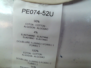 Pantalon Caroll de la taille 42, de couleur beige