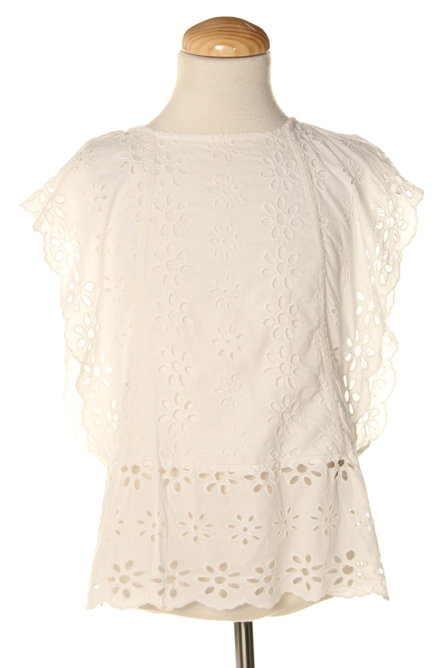 Blusa de manga corta de Zara de la talla 11 años de segunda mano