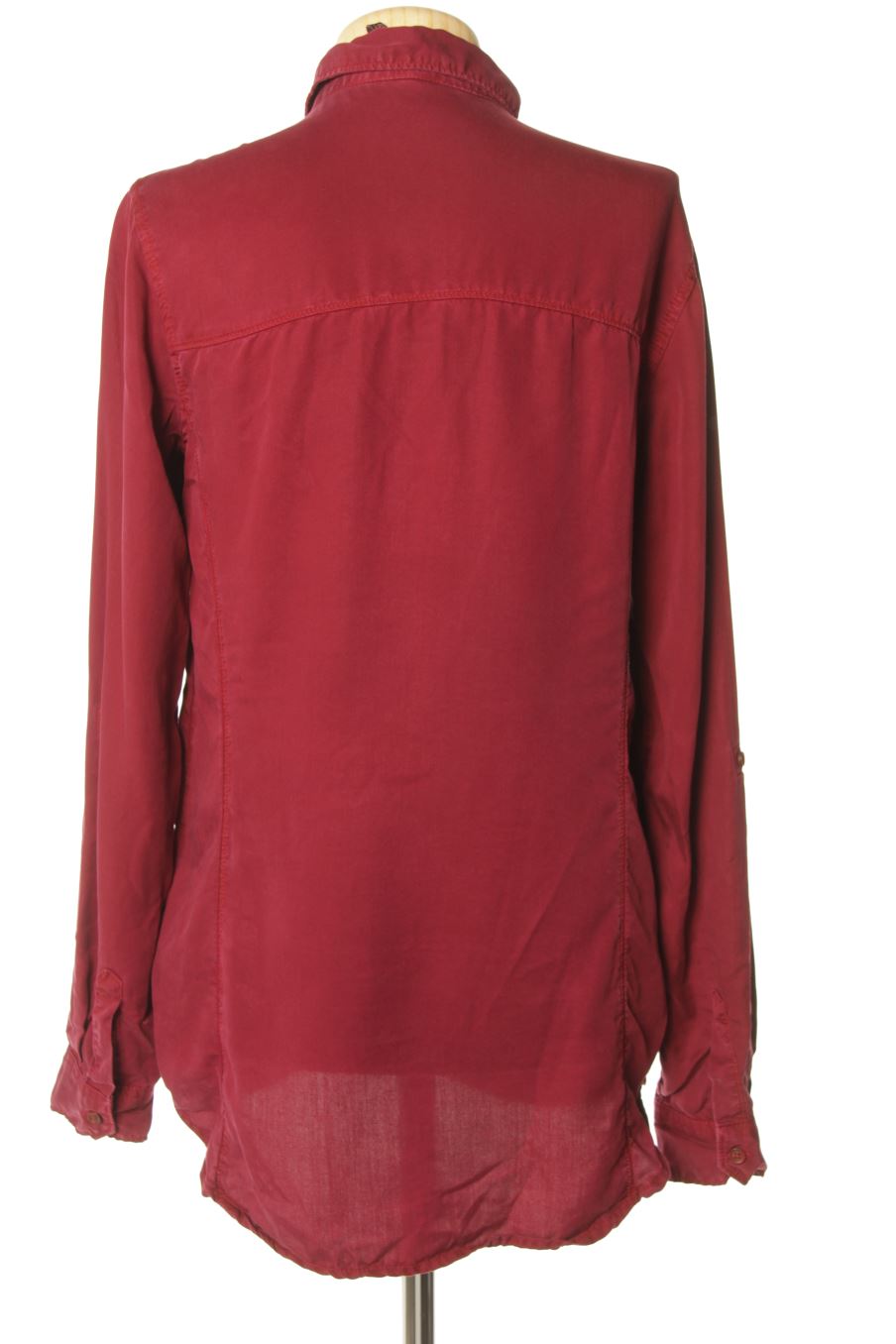 Chemise Stradivarius de la taille S, de couleur bordeaux