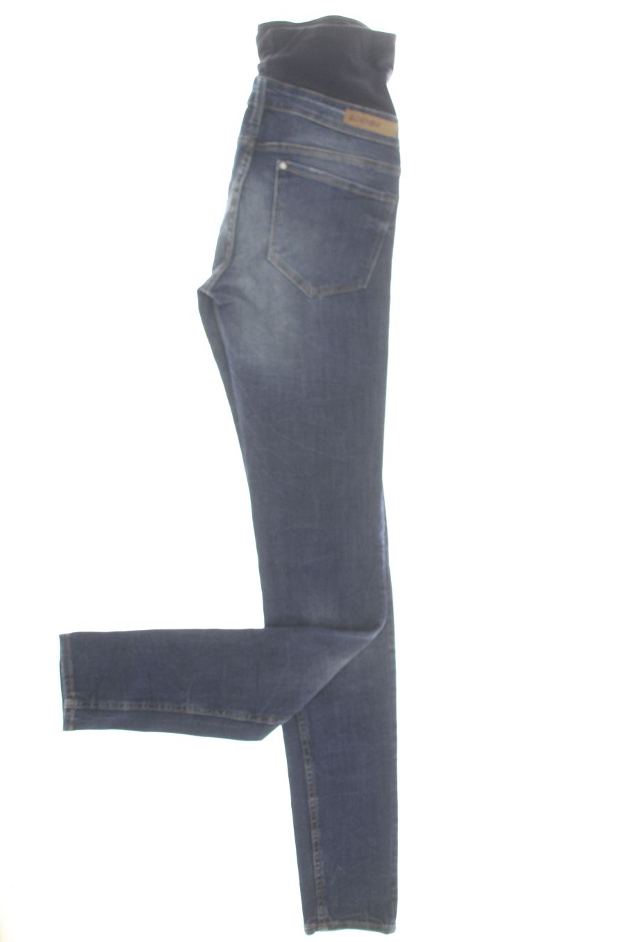 Jeans H&M Premama de la taille 36, de couleur bleu de denim de femmes enceintes