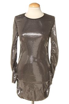 Aufwändiges Kleid S Denny rose