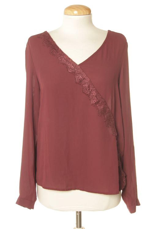 Blusa de manga larga