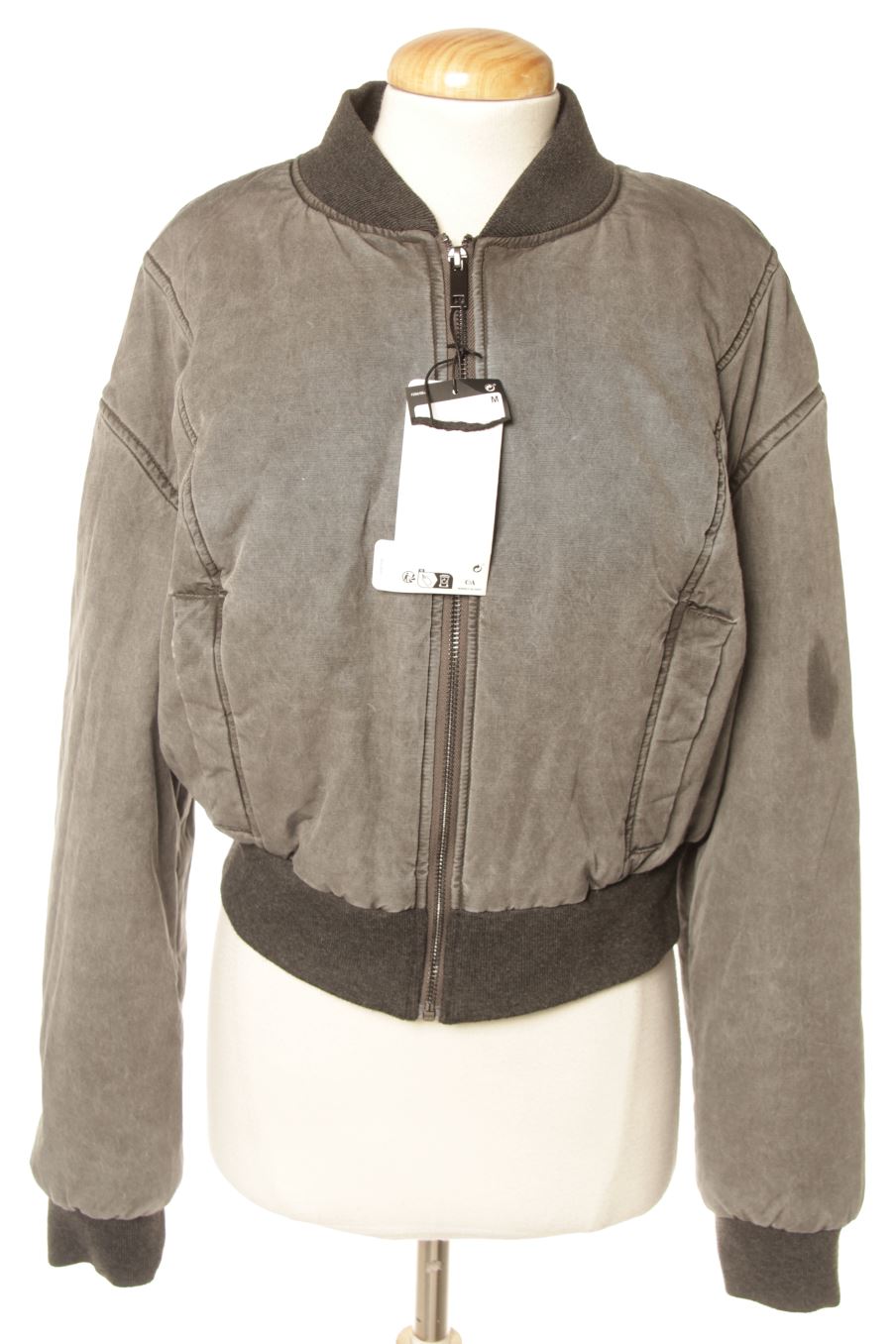 Blouson C&A de la taille M, de couleur gris