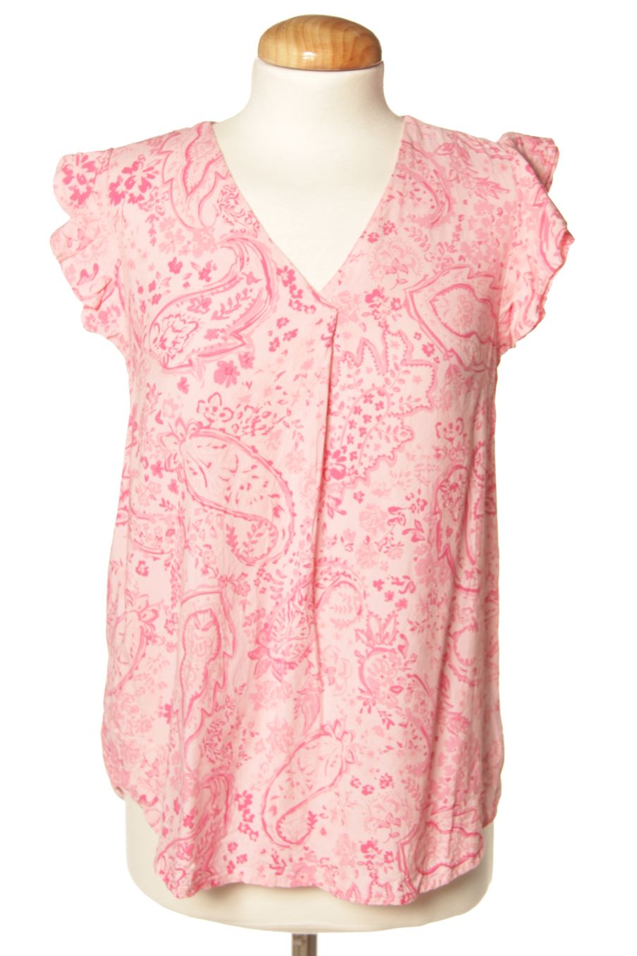 Blusa de manga corta de Beloved de la talla 40, de color rosa