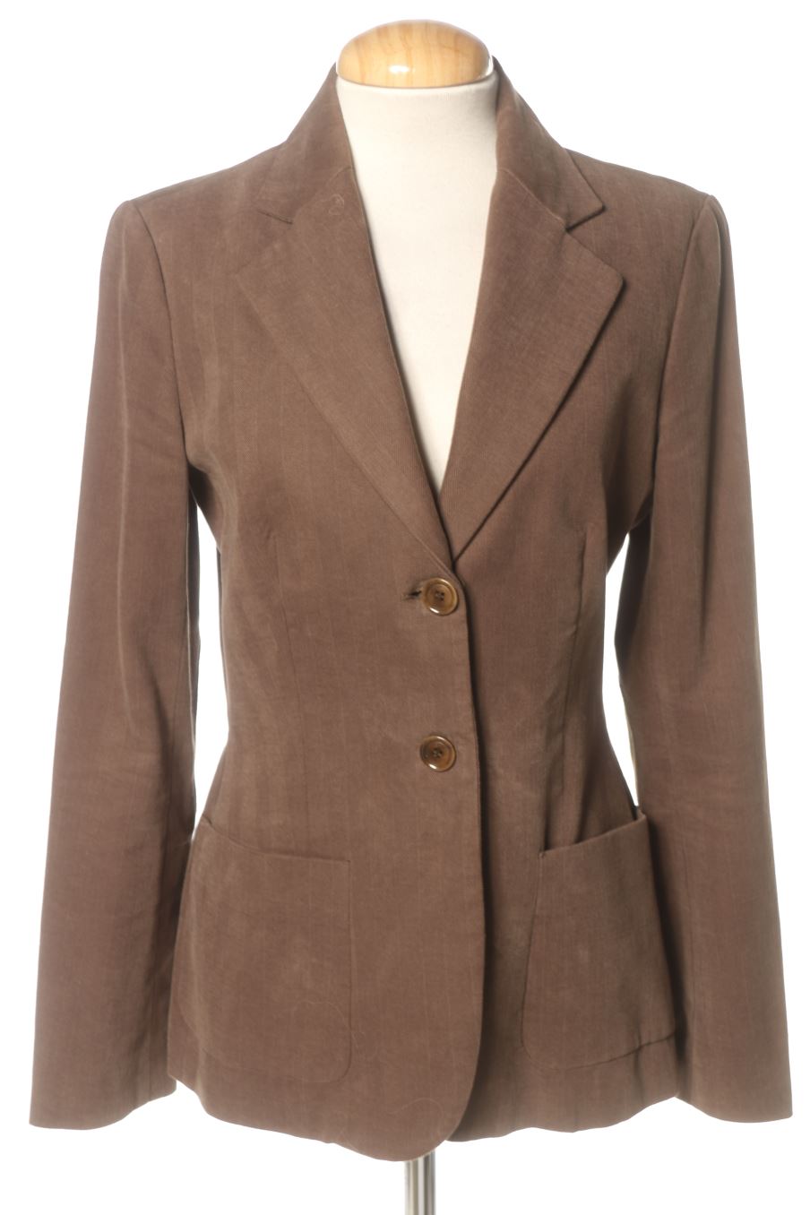 Blazer Zara de la taille 38, de couleur vert