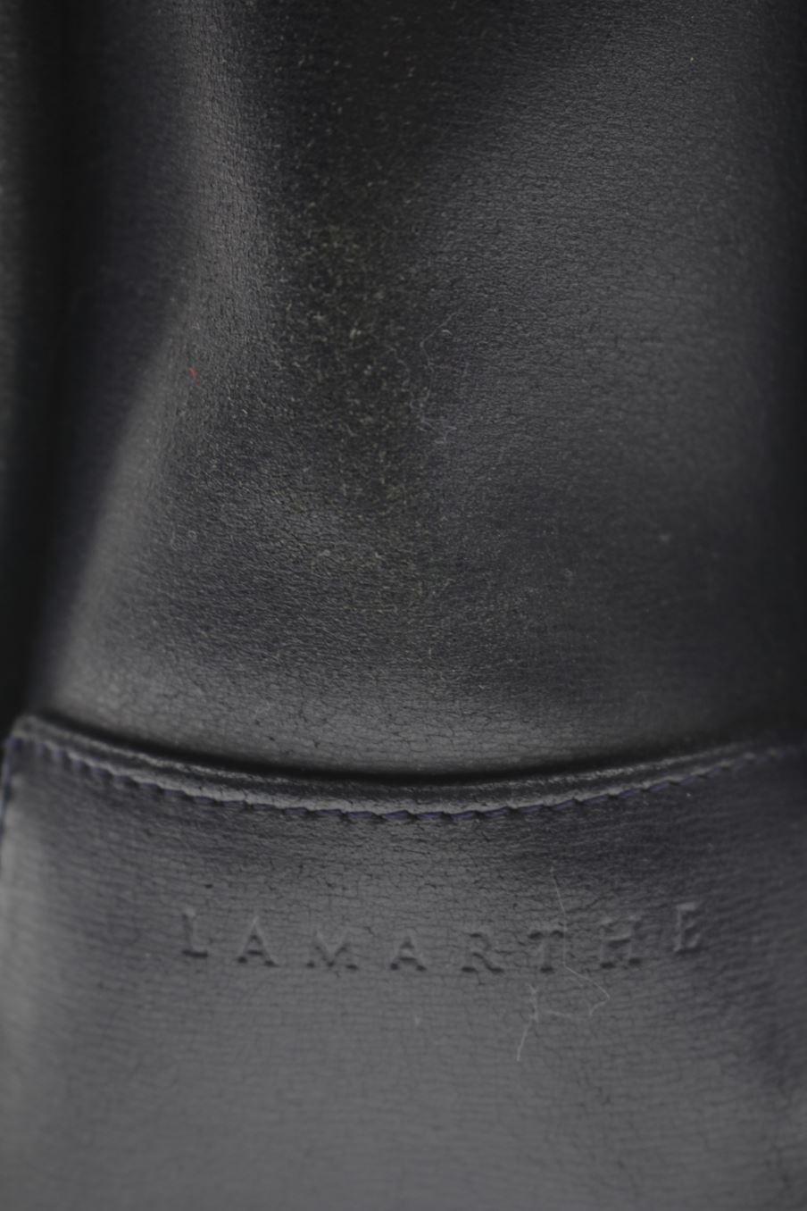 Bolso de Mano Azul Marino de Lamarthe