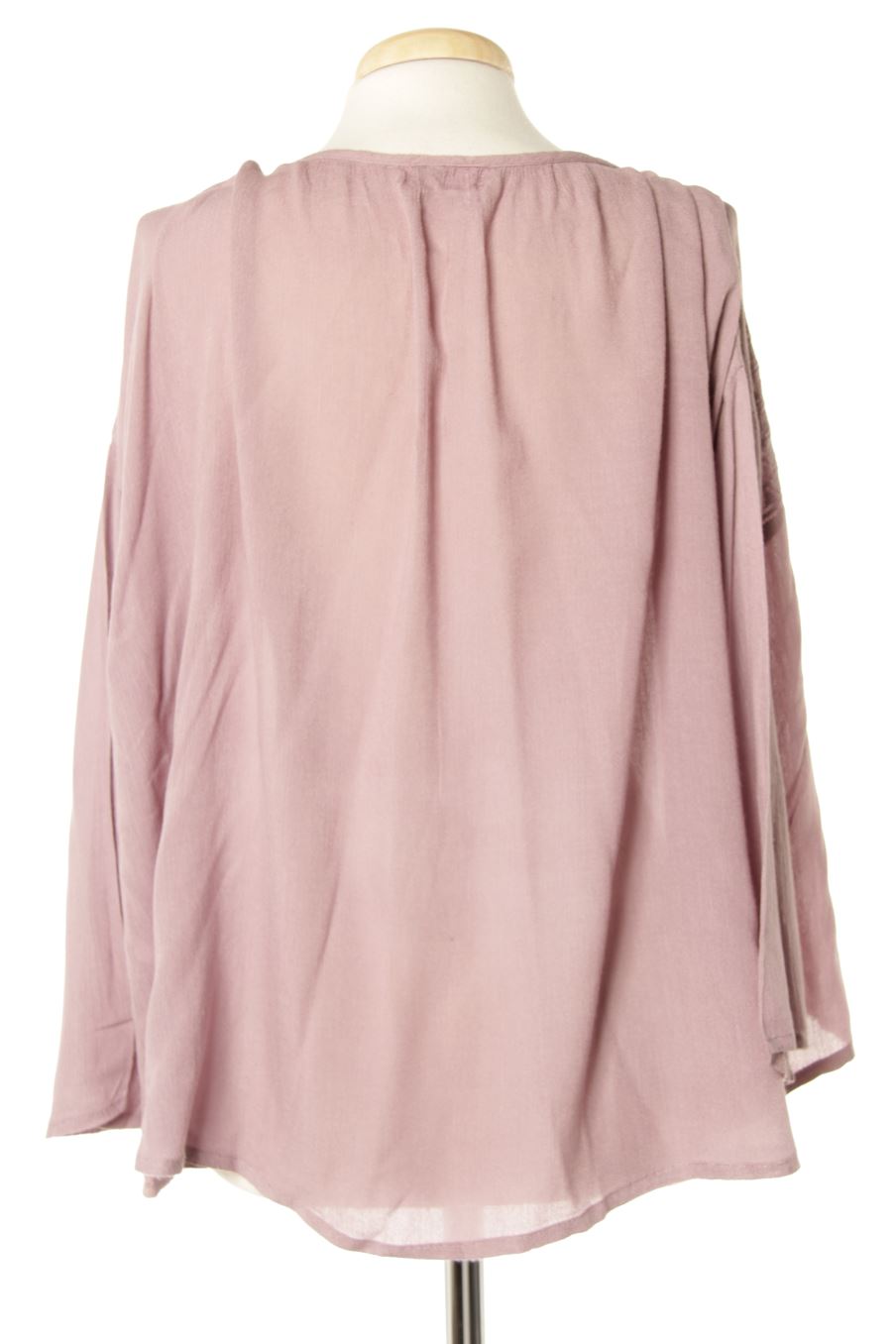 Blouse à manches longues Brownie de la taille S, de couleur pourpre