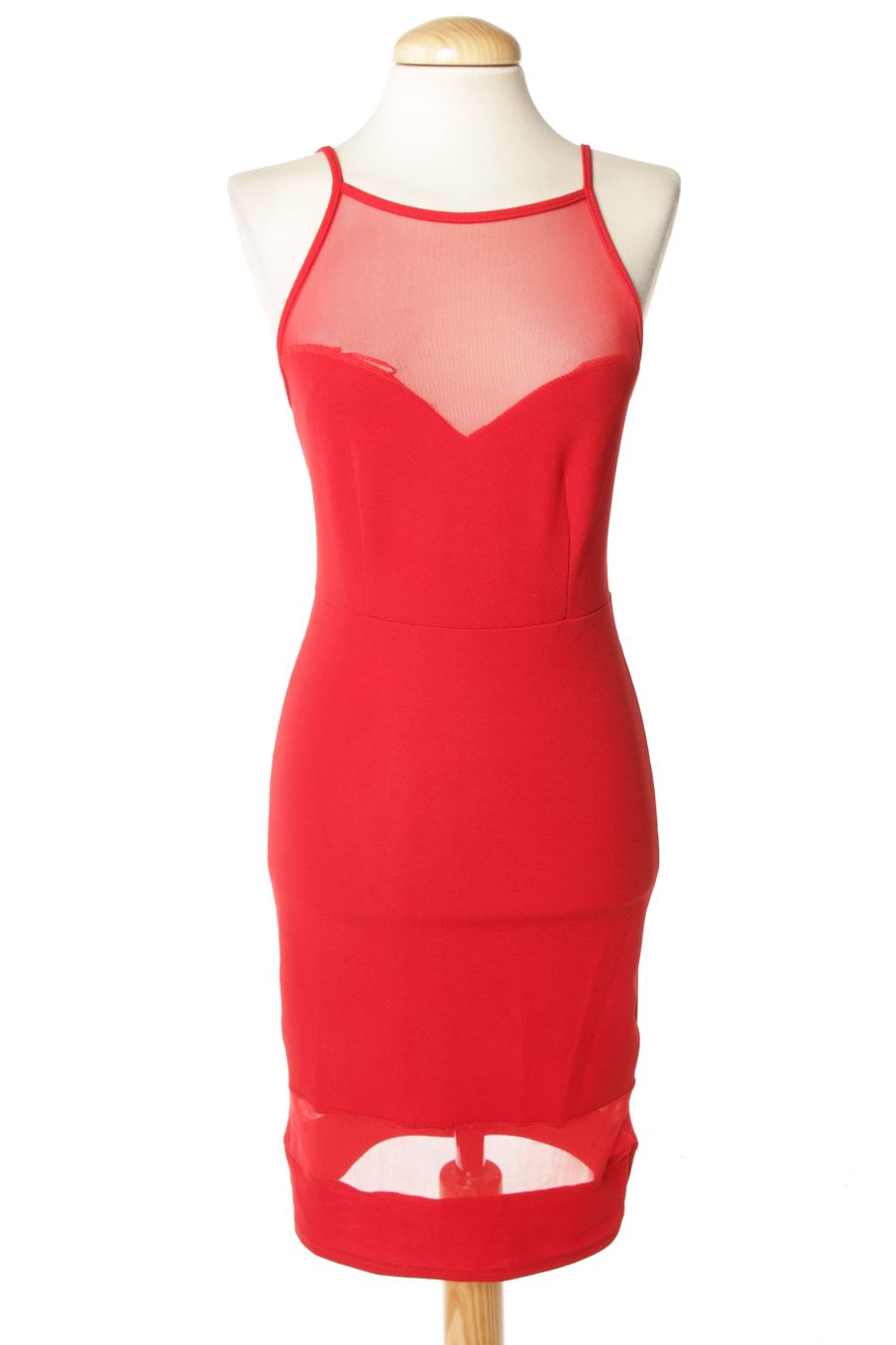 Vestido casual de new look de la talla 36, de color rojo