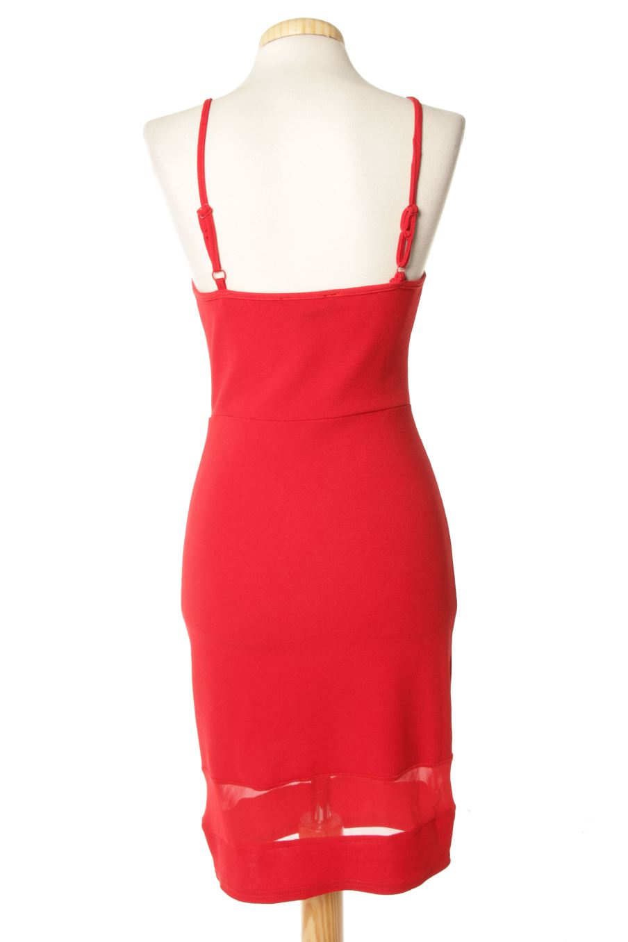 Vestido casual de new look de la talla 36, de color rojo
