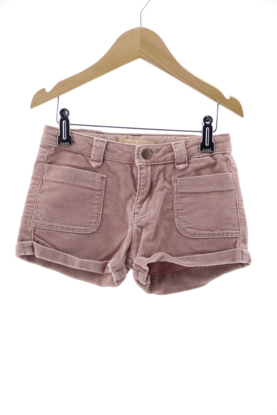 Pantalón corto de Zara de la talla 4 años de pana de segunda mano