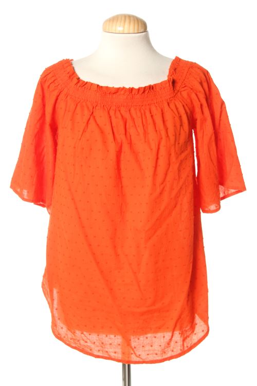 Blusa a maniche corte