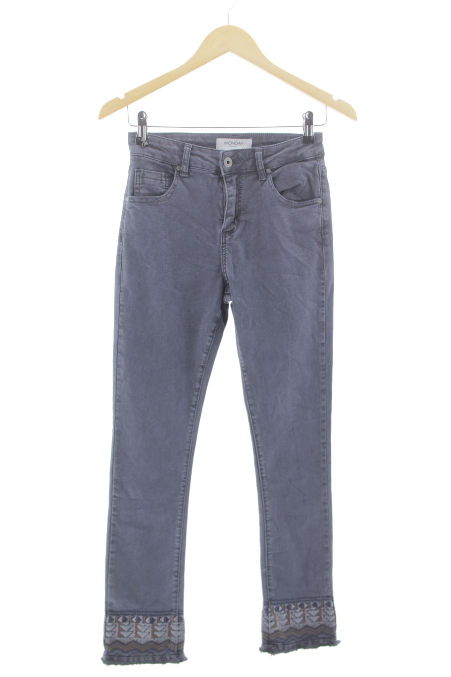 Vaquero de Monday de la talla S, de color gris de ropa vaquera
