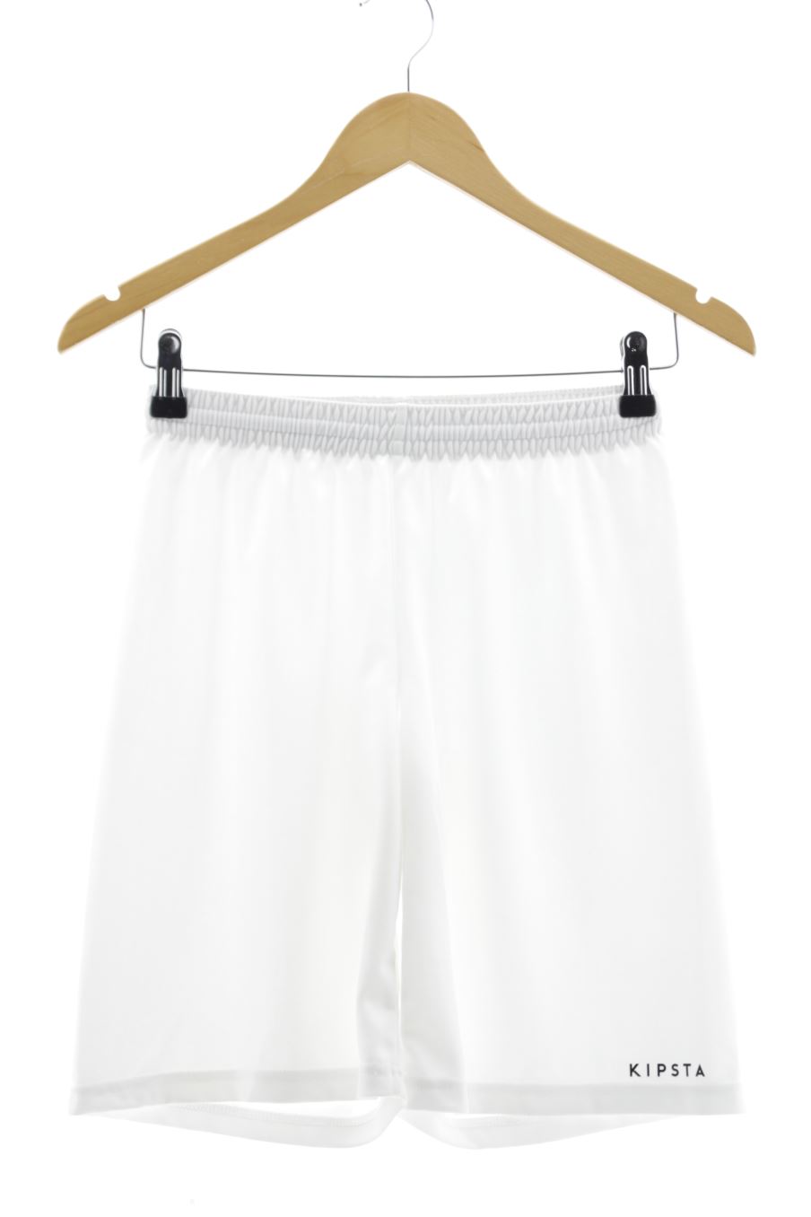 Short de sport Kipsta DECATHLON de la taille S de couleur blanc