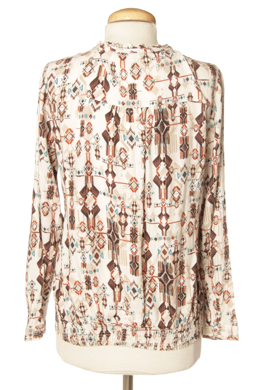 Blouse à manches longues Bréal Collection de la taille 38, de couleur imprimés