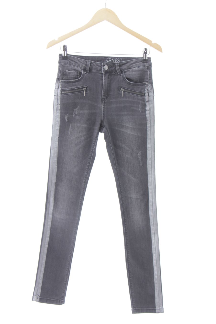 Jeans Promod de la taille 36, de couleur noir de denim