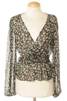 Blusa de manga larga S Stradivarius