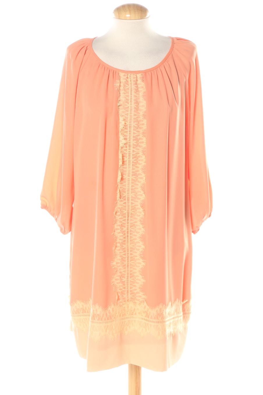 Einfaches Kleid von Lluvias de abril Größe XL, Farbe Orange, für