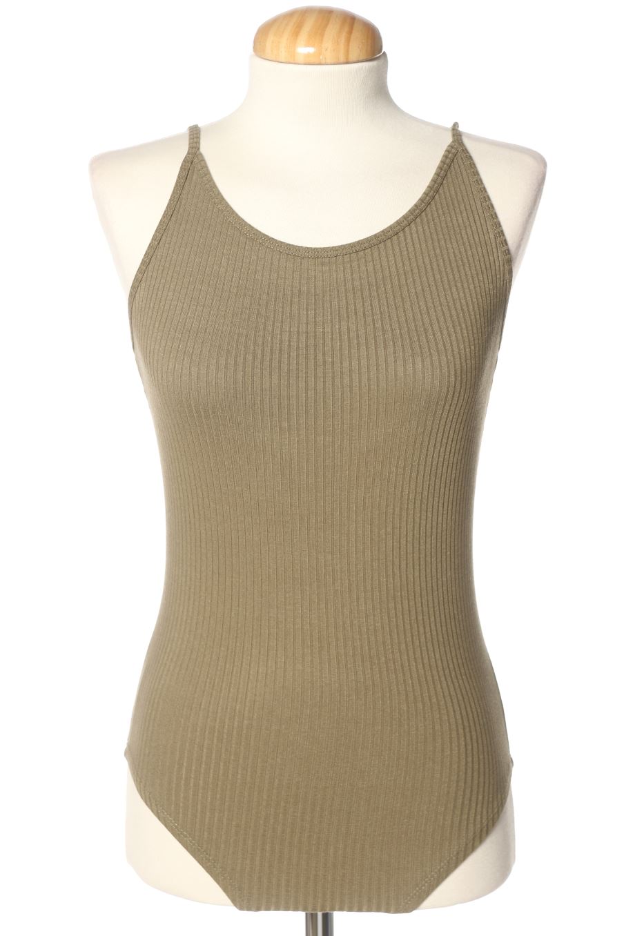 Body de Pull & Bear de la talla S, de color verde