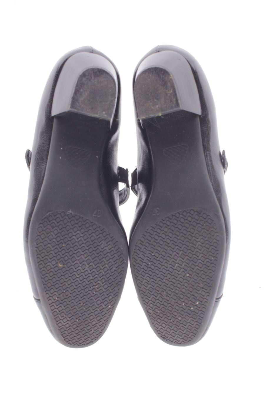 Zapatos de tacon de confortíssimo de la talla 37, de color negro de
