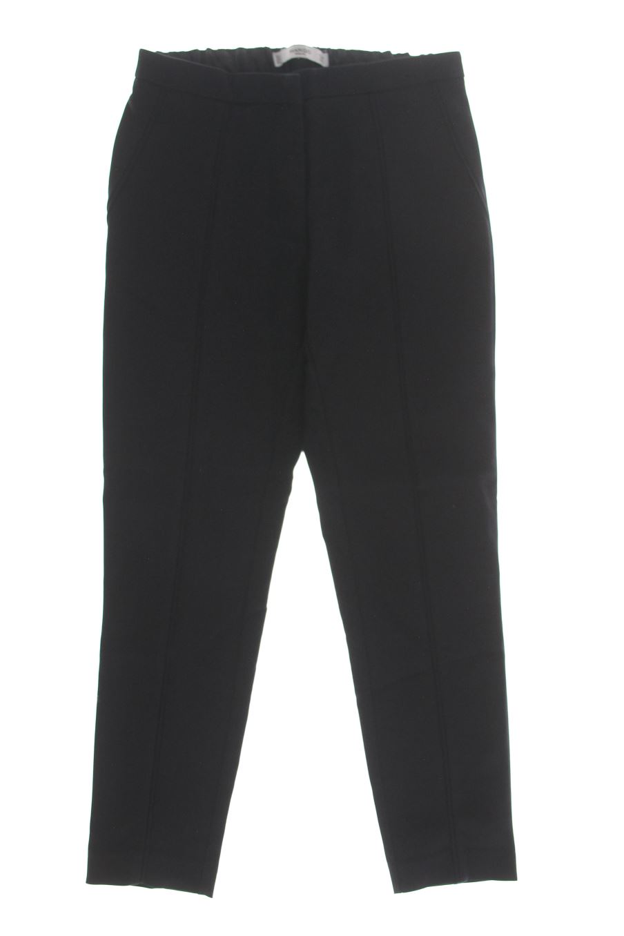 Pantalon Mango de la taille 38, de couleur bleu marine
