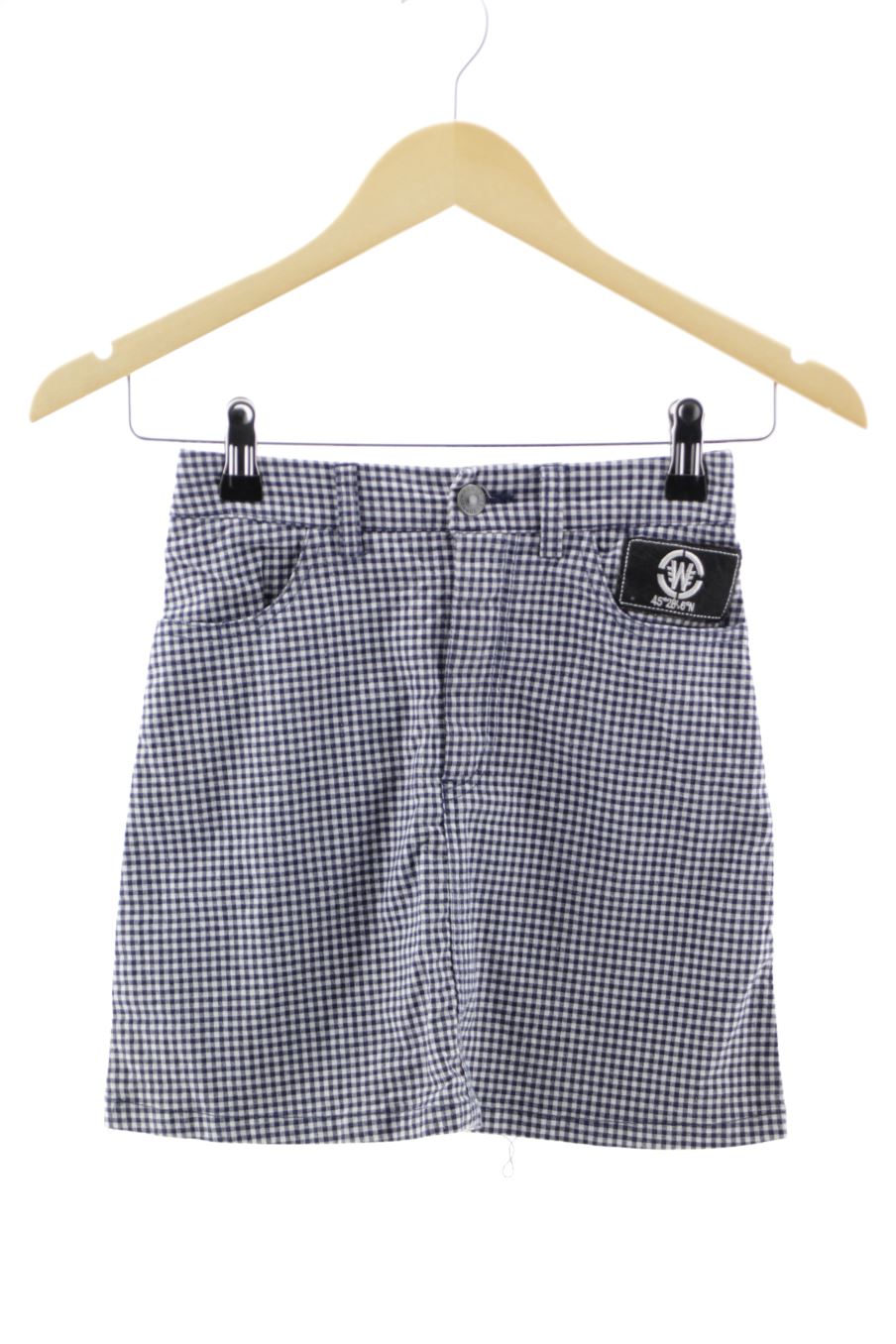 Jupe Pull & Bear de la taille XS, de couleur carreaux