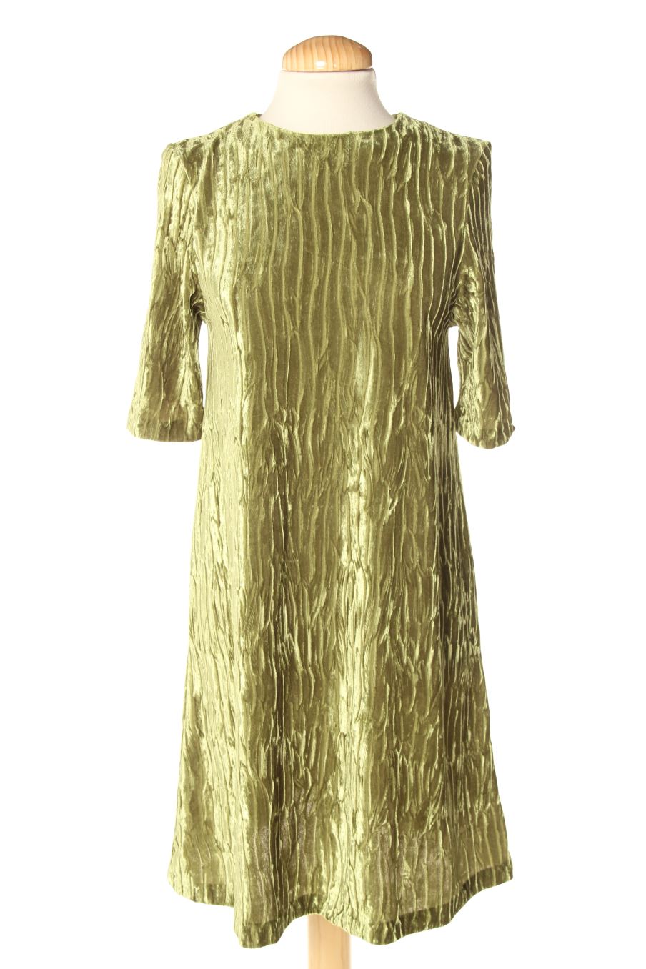 Robe casual Amitié de la taille XS, de couleur vert de velours