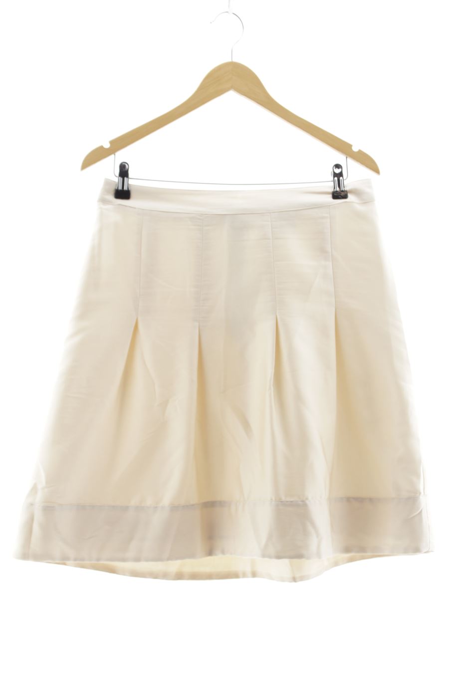 Falda de H&M de la talla M, de color beige