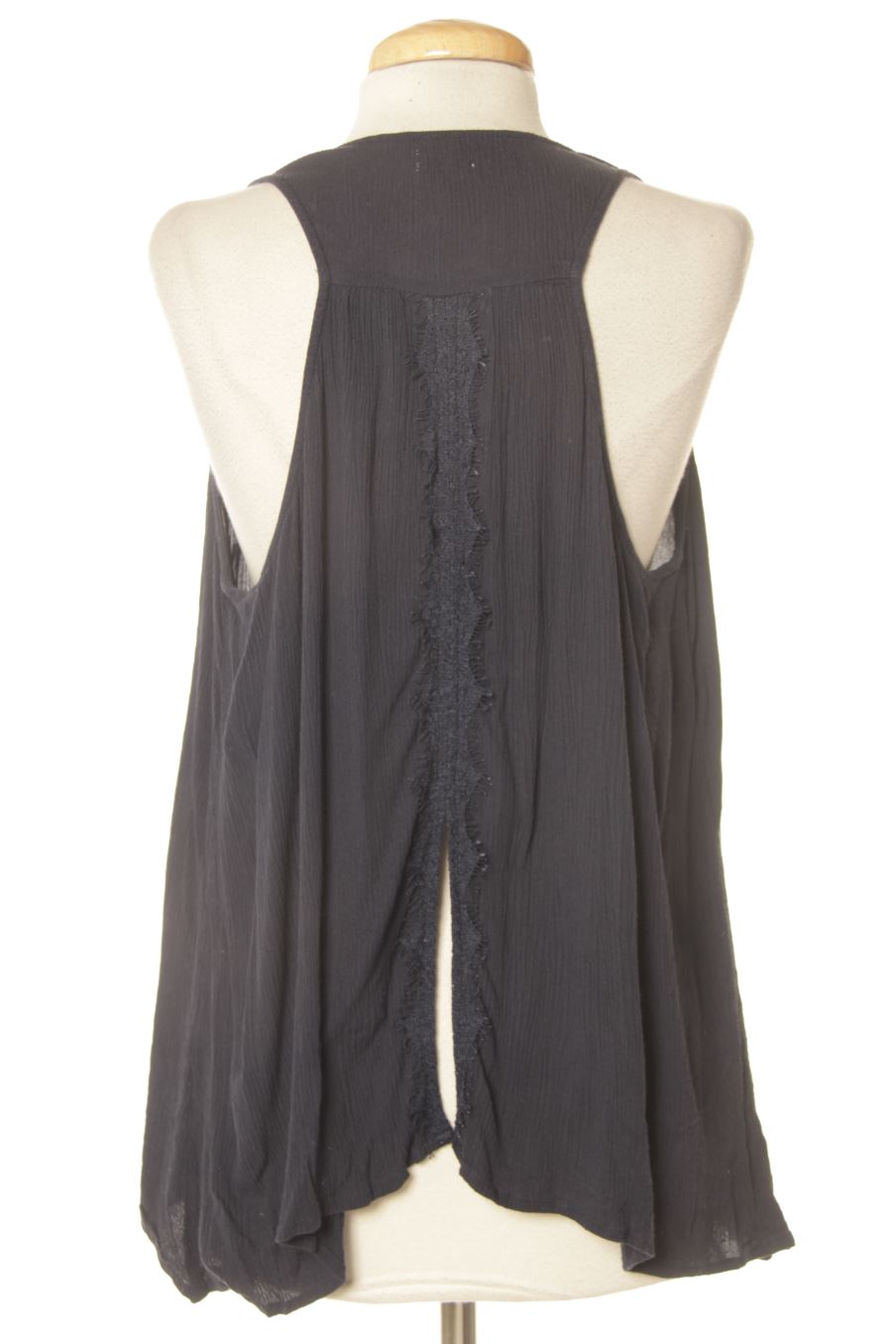 Aufwändiges Top von Hollister Größe XS, Farbe Marineblau, für