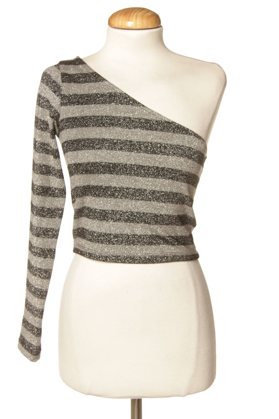 Top de Mango de la talla S, de color rayas