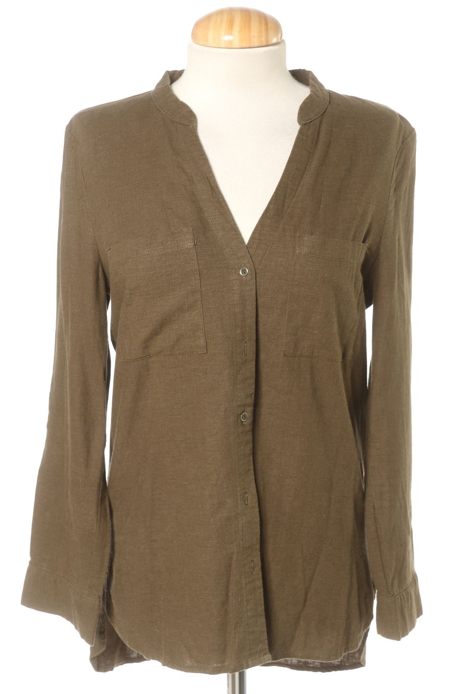 Blusa de manga larga de Easy wear de la talla XS, de color verde