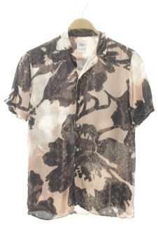 Chemise à manches courtes S Zara