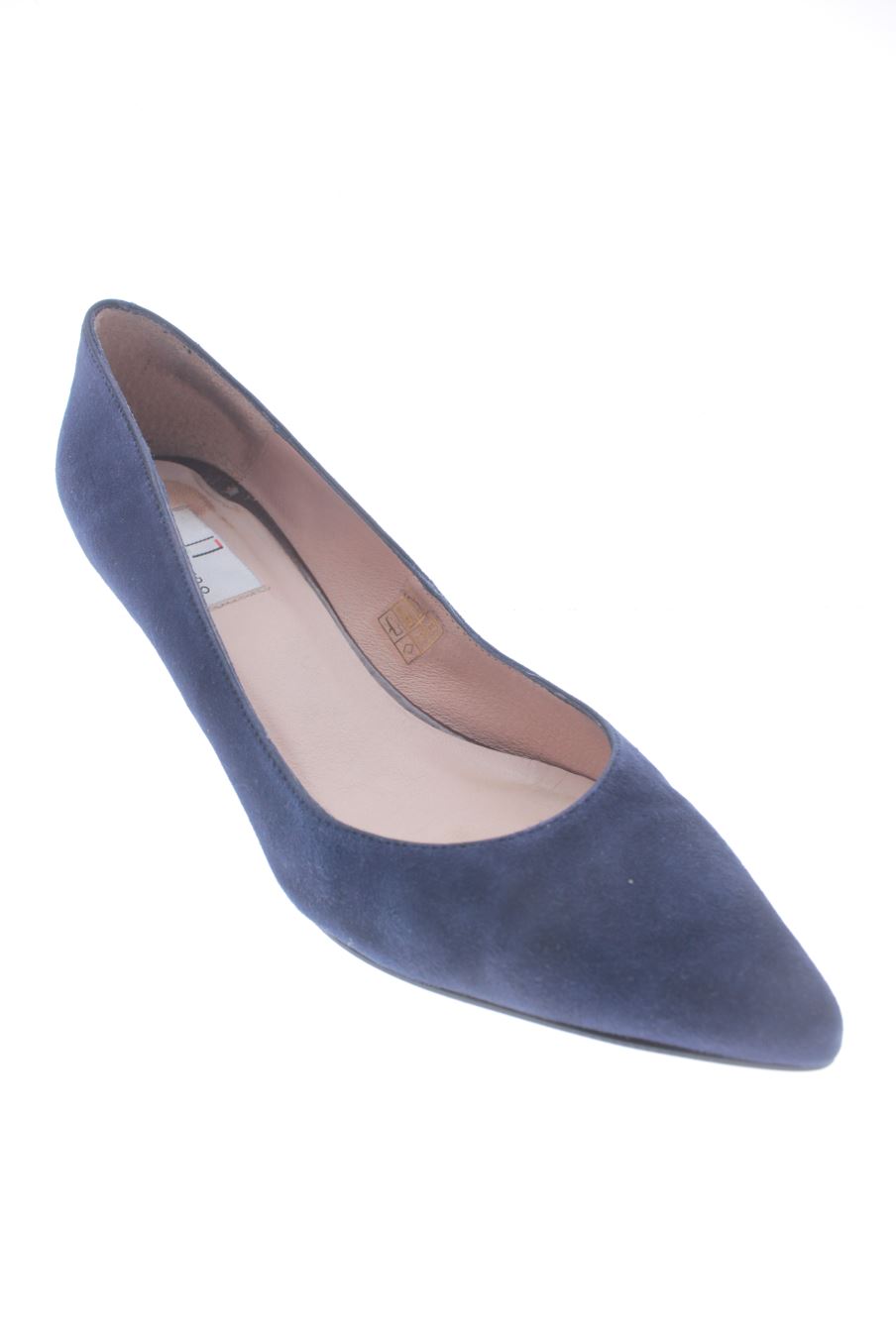 Sandalias tacon de Luisa Toledo de la talla 41, de color blu oltremare