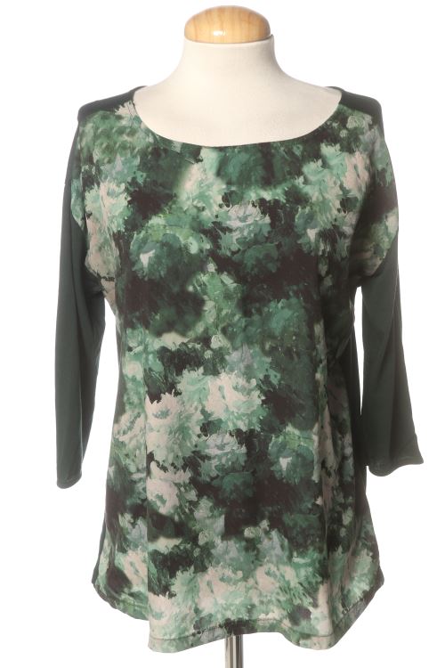 Blusa a maniche lunghe