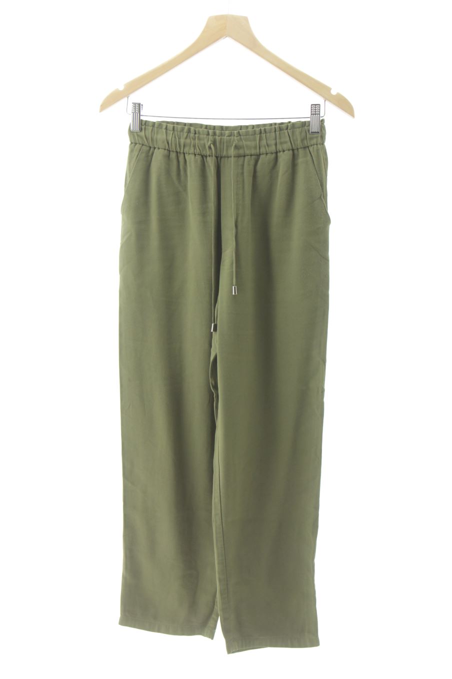 Pantalon Casual Mango de la taille XS, de couleur vert