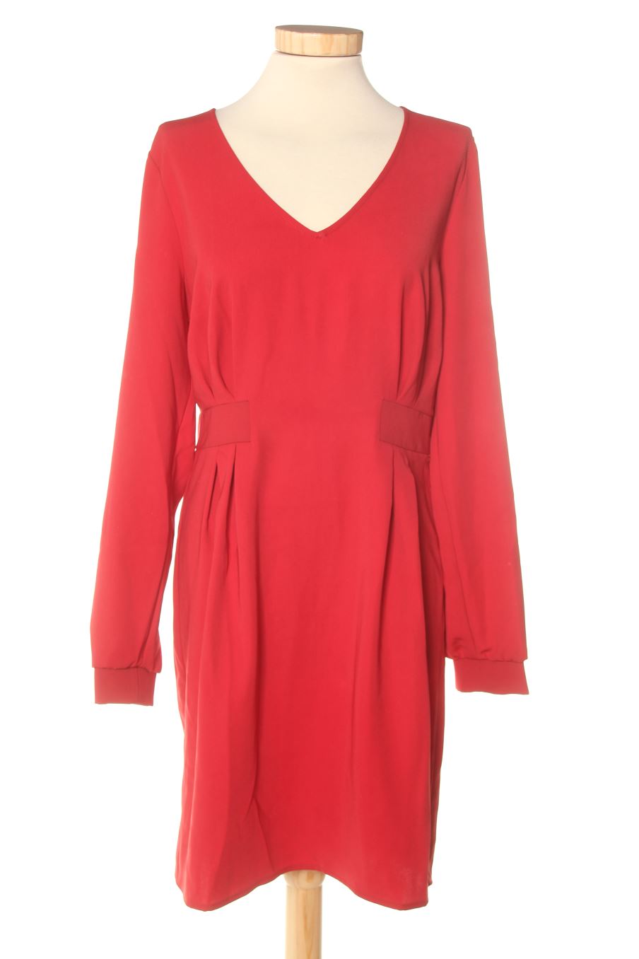 Robe casual Naf Naf de la taille 40, de couleur rouge
