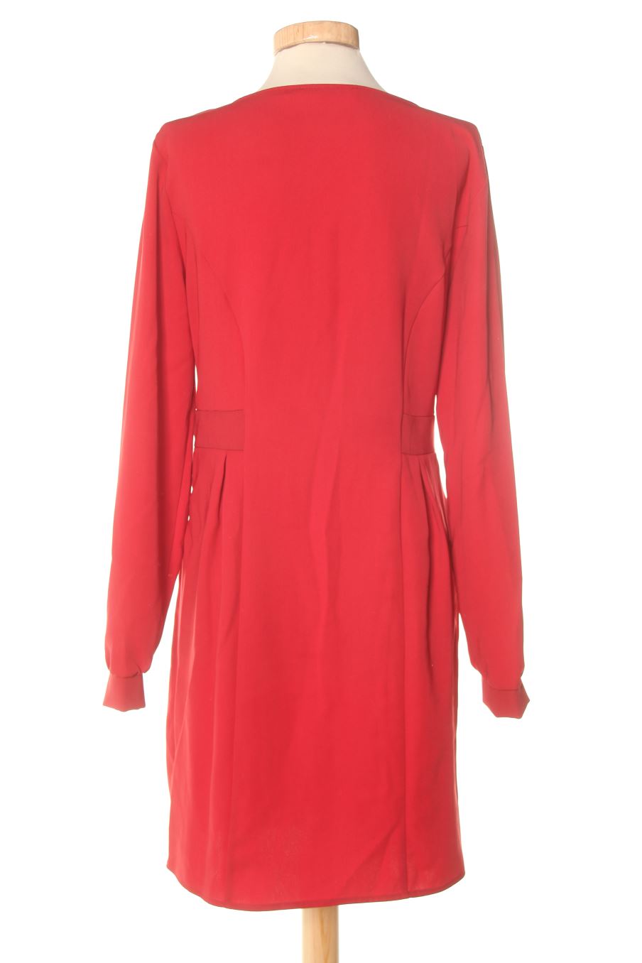 Robe casual Naf Naf de la taille 40, de couleur rouge