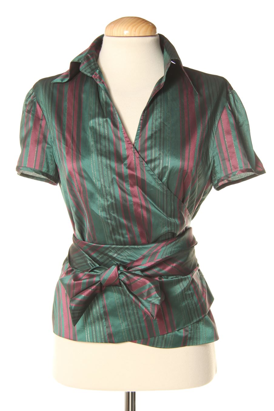 Blusa de manga corta de Tintoretto de la talla 38, de color rayas