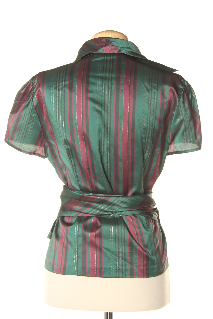 Blusa de manga corta de Tintoretto de la talla 38, de color rayas