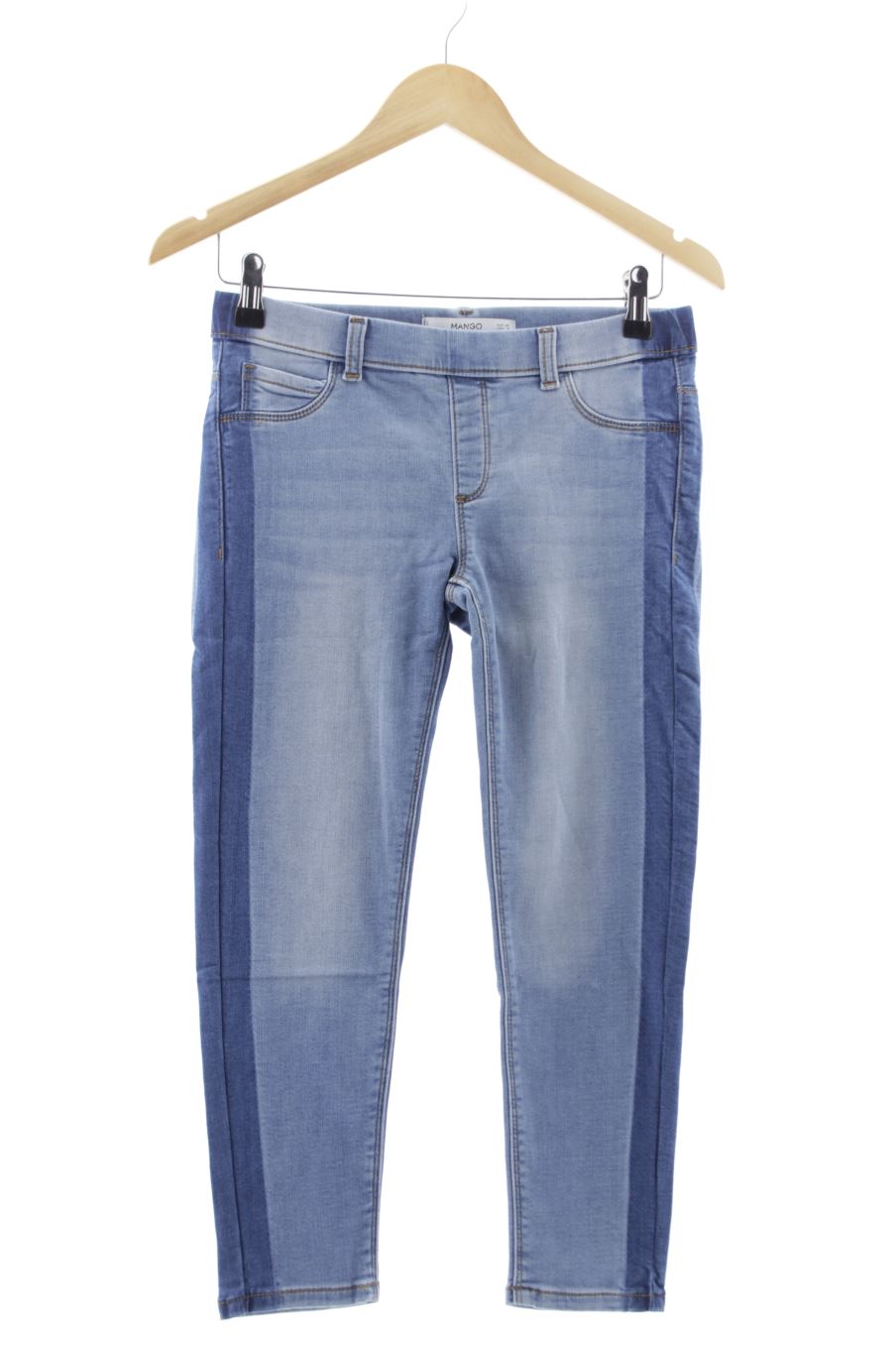 Vaquero de Mango de la talla 36, de color azul de ropa vaquera