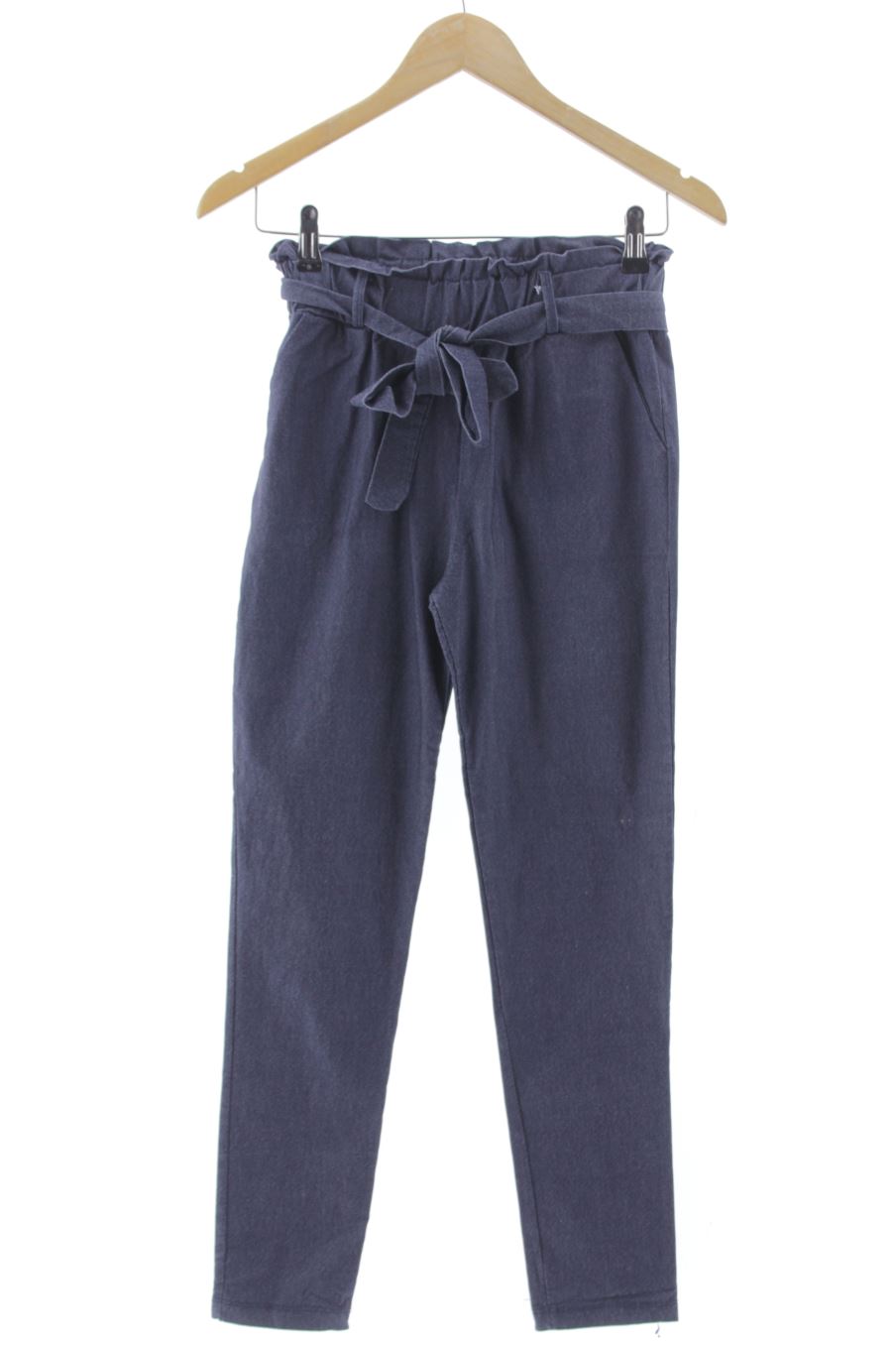 Pantalón Casual de Made in italy de la talla XS, de color azul