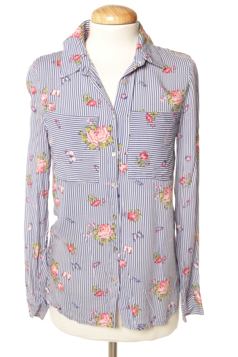 Camicia de Springfield de la talla 34, de color righe