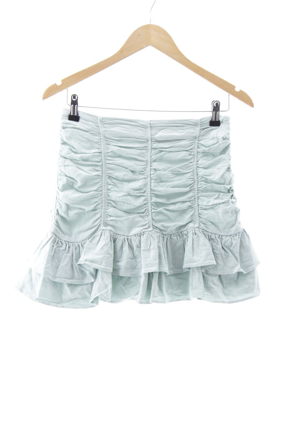 Jupe Zara de la taille S, de couleur turquoise