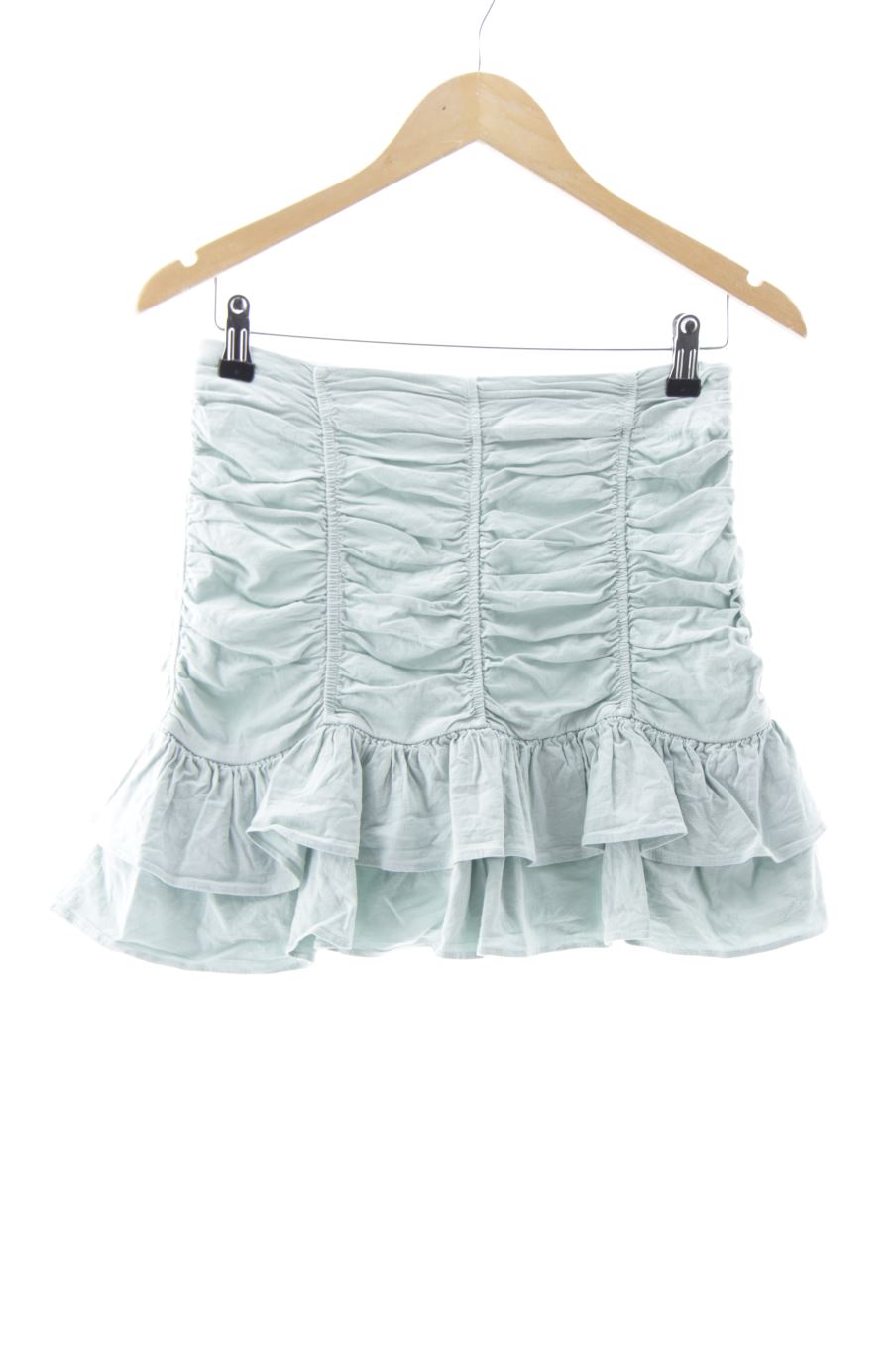 Jupe Zara de la taille S, de couleur turquoise
