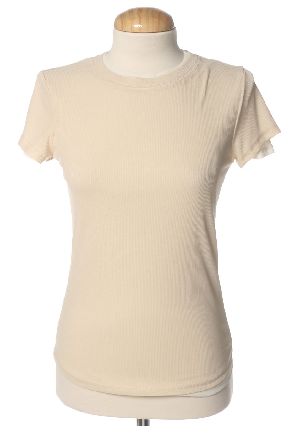 Maglietta de Mango de la talla S, de color beige