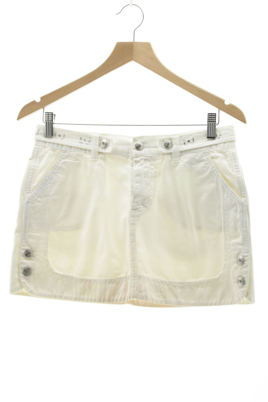 Jupe Liu jo de la taille 38, de couleur blanc de denim